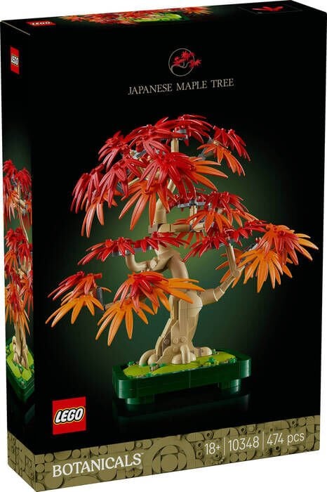 10348 LEGO® Botanicals Japon Kırmızı Akçaağaç Bonsai Ağacı