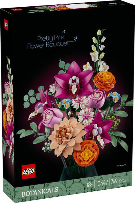 LEGO® Botanicals Pembe Çiçek Buketi