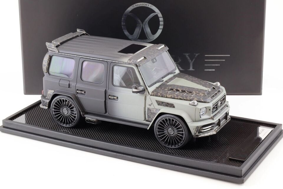 MOTORHELİX 1:18 Mercedes Classe G G63 AMG Mansory UAE noir
