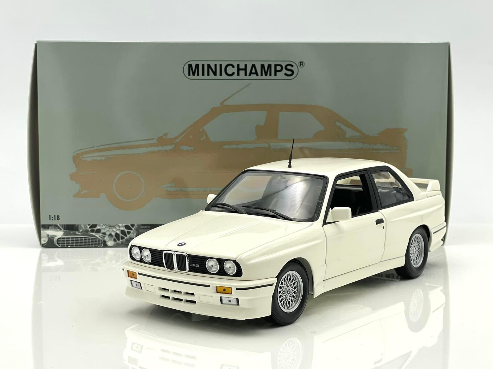 MINICHAMPS BMW M3 E30 1987 1:18