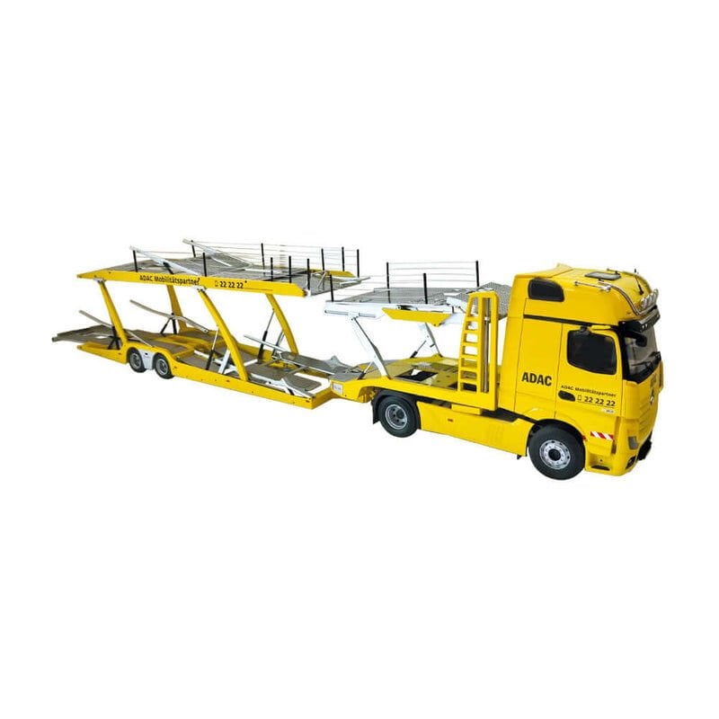 NZG Mercedes-Benz Actros GigaSpace 4x2 ve Lohr araç taşıyıcı 1:18