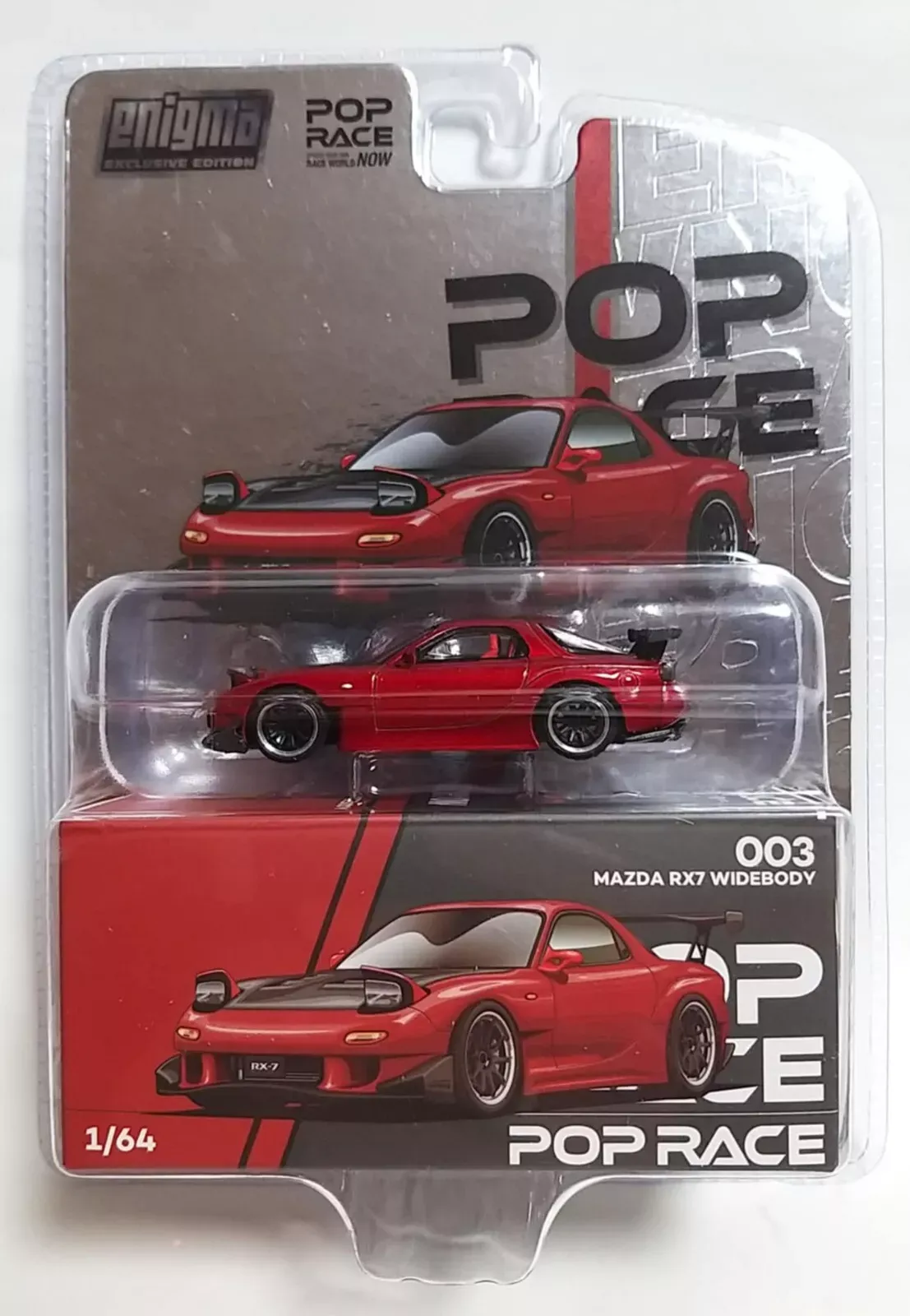 POP RACE MAZDA RX7 WIDEBODY 003 1:64