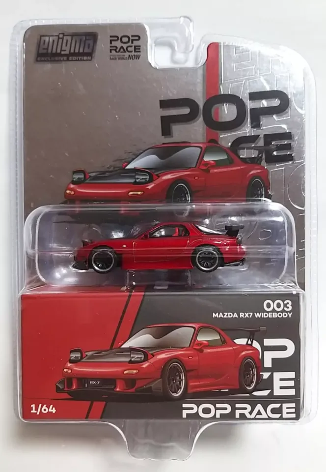 POP RACE MAZDA RX7 WIDEBODY 003 1:64