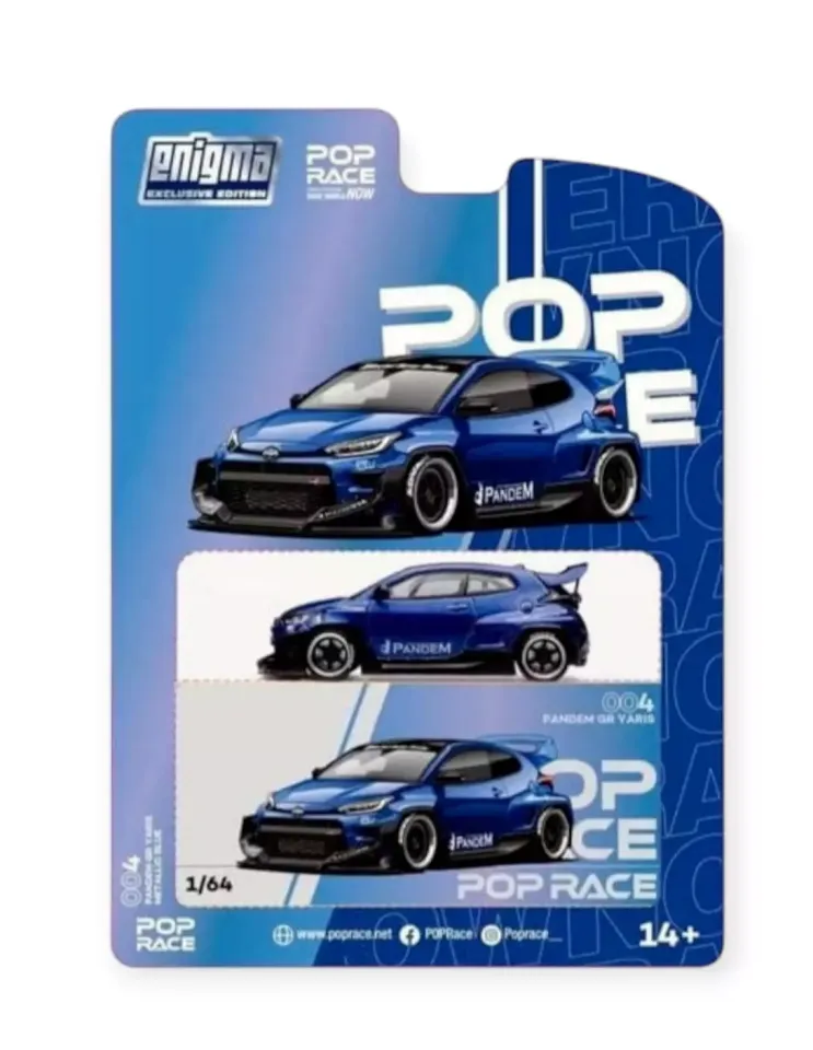 POP RACE PANDEM GR YARIS 004 1:64