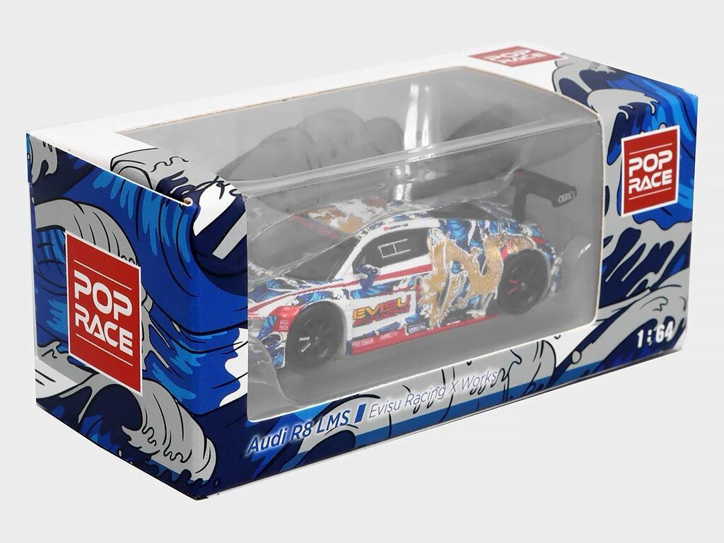 POP RACE AUDI R8 LMS 1:64