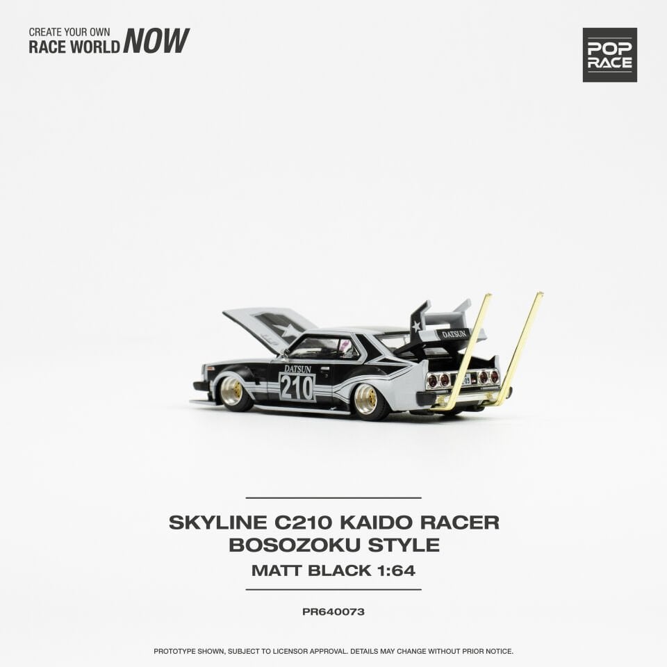 POP RACE SKYLINE C210 PR64-73 1:64