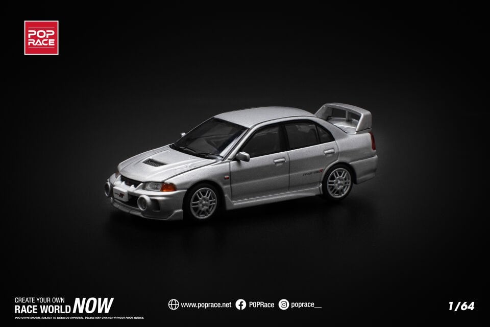 POP RACE MITSUBISHI LANCER PR64-140 1:64