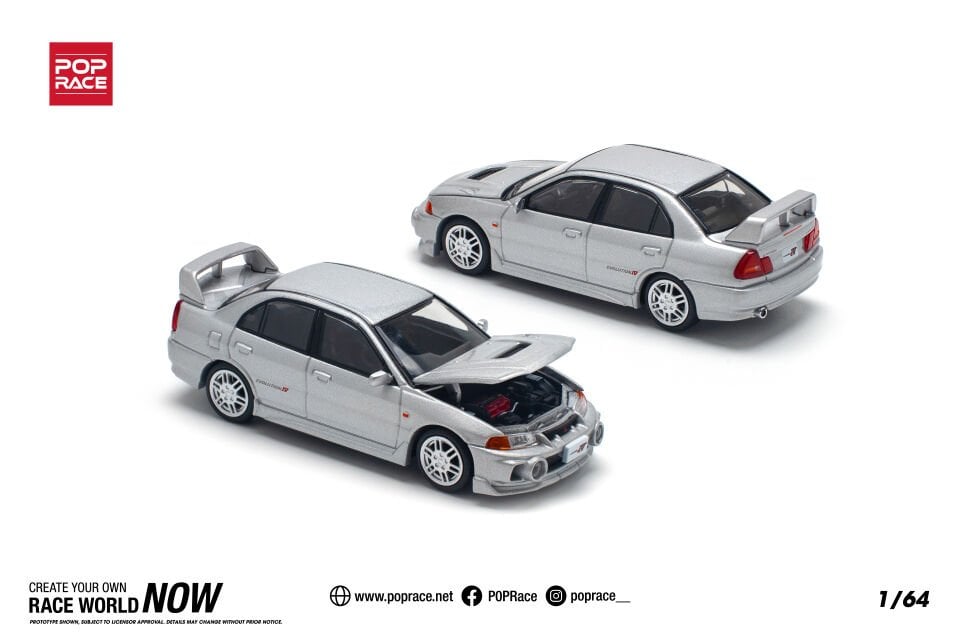 POP RACE MITSUBISHI LANCER PR64-140 1:64