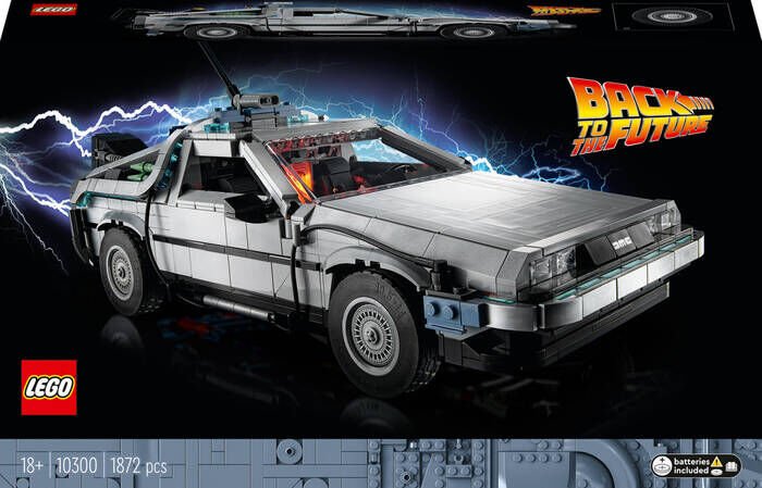 LEGO Icons Geleceğe Dönüş Zaman Makinesi