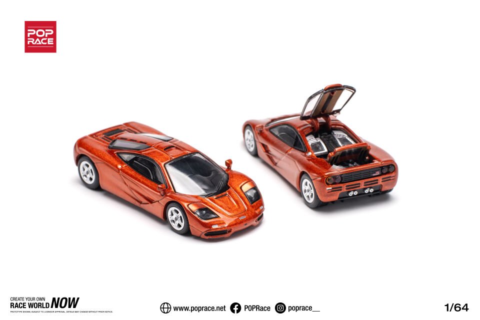 POP RACE MCLAREN F1 PR64-92 1:64