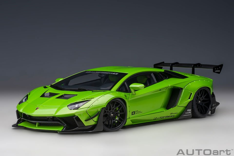 AUTOART LAMBORGHINI  LIBERTY WALK LB-WORKS AVENTADOR LMTD 1:18 (79243)
