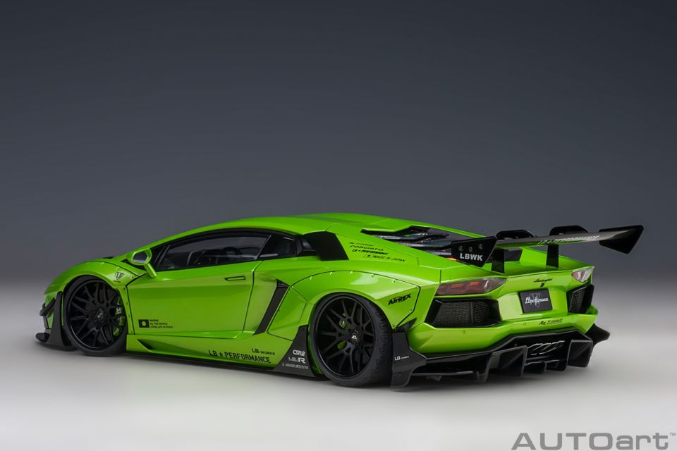 AUTOART LAMBORGHINI  LIBERTY WALK LB-WORKS AVENTADOR LMTD 1:18 (79243)