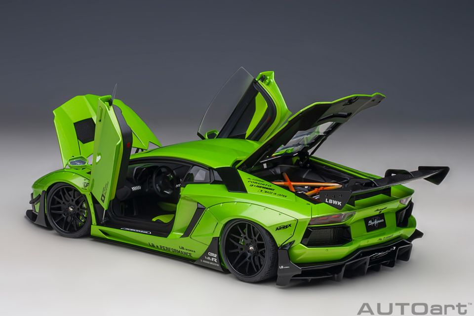 AUTOART LAMBORGHINI  LIBERTY WALK LB-WORKS AVENTADOR LMTD 1:18 (79243)