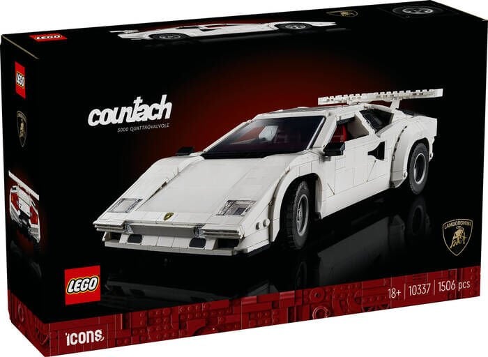 LEGO® Icons Lamborghini Countach 5000 Quattrovalvole