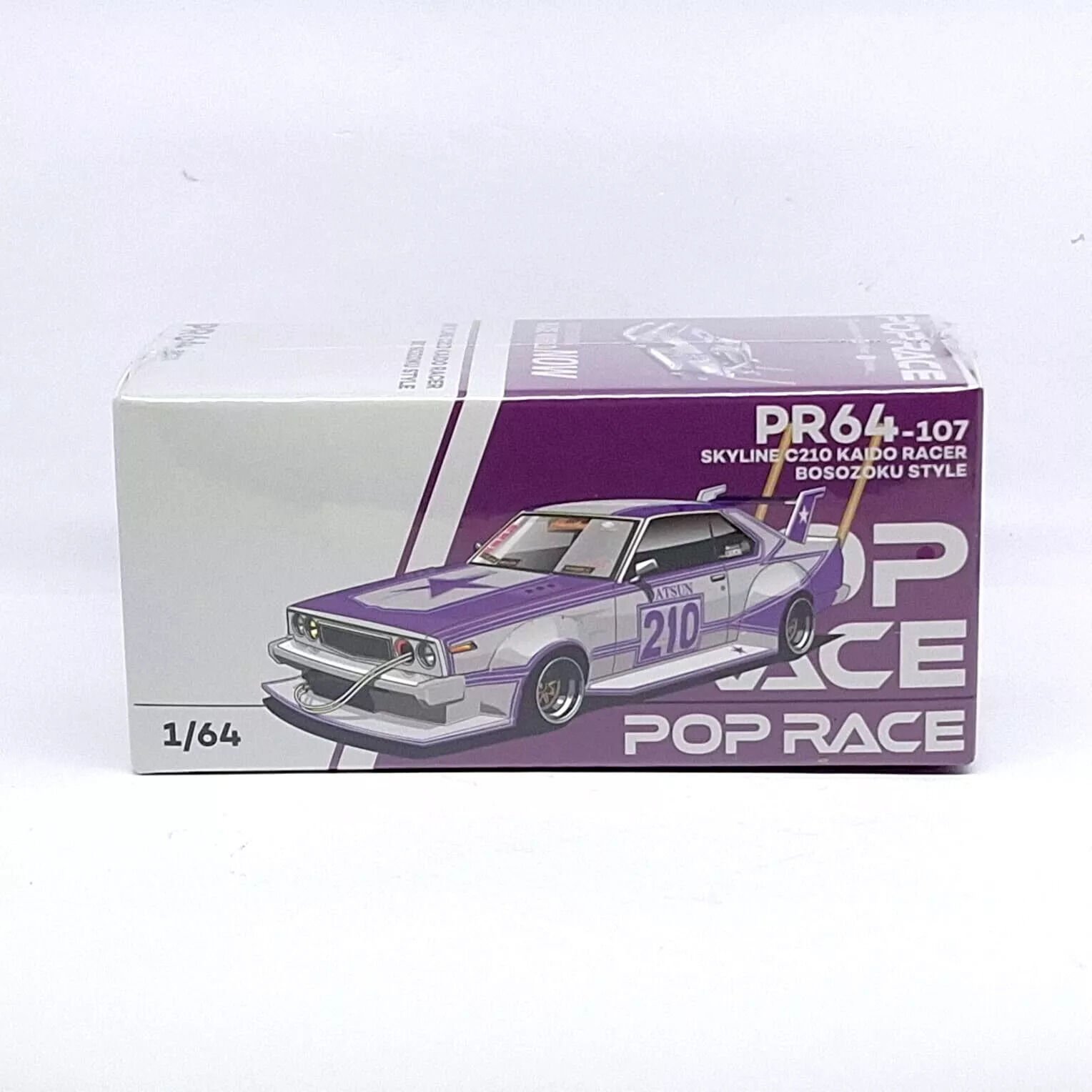 POP RACE NISSAN SKYLINE C210 PR64-197 1:64