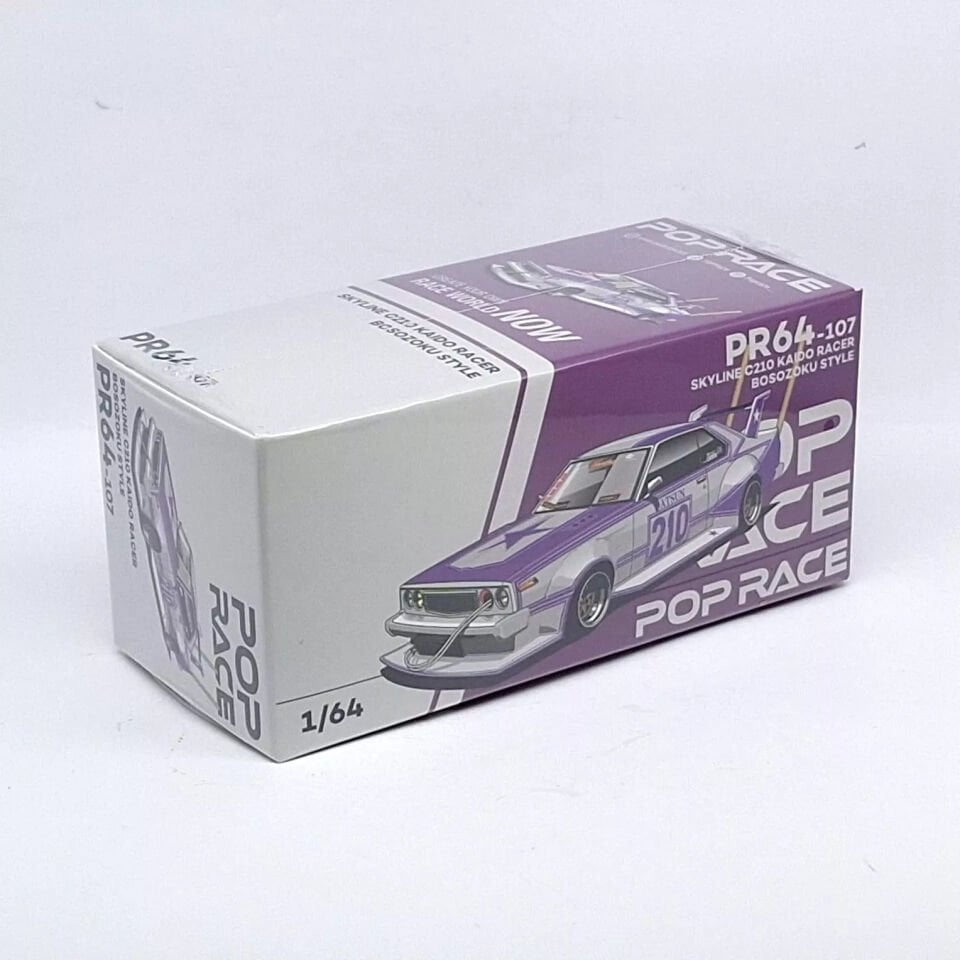 POP RACE NISSAN SKYLINE C210 PR64-197 1:64