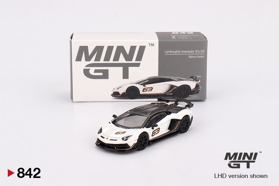 MINI GT LAMBORGHINI AVENTADOR SVJ63 1:64