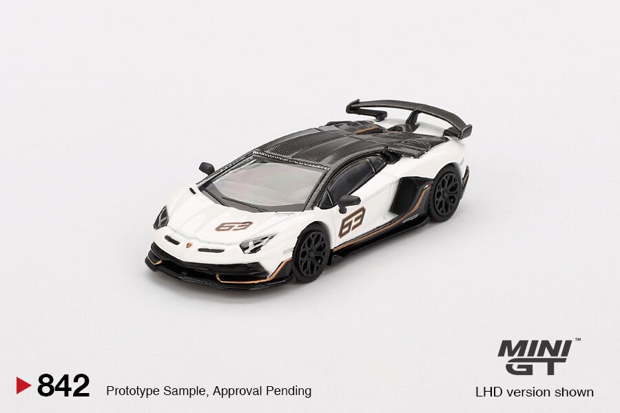 MINI GT LAMBORGHINI AVENTADOR SVJ63 1:64