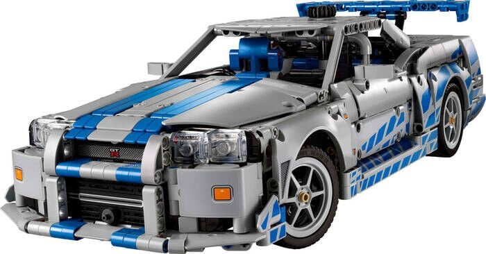 42210 LEGO® Technic Daha Hızlı Daha Öfkeli Nissan Skyline GT-R (R34) Araba