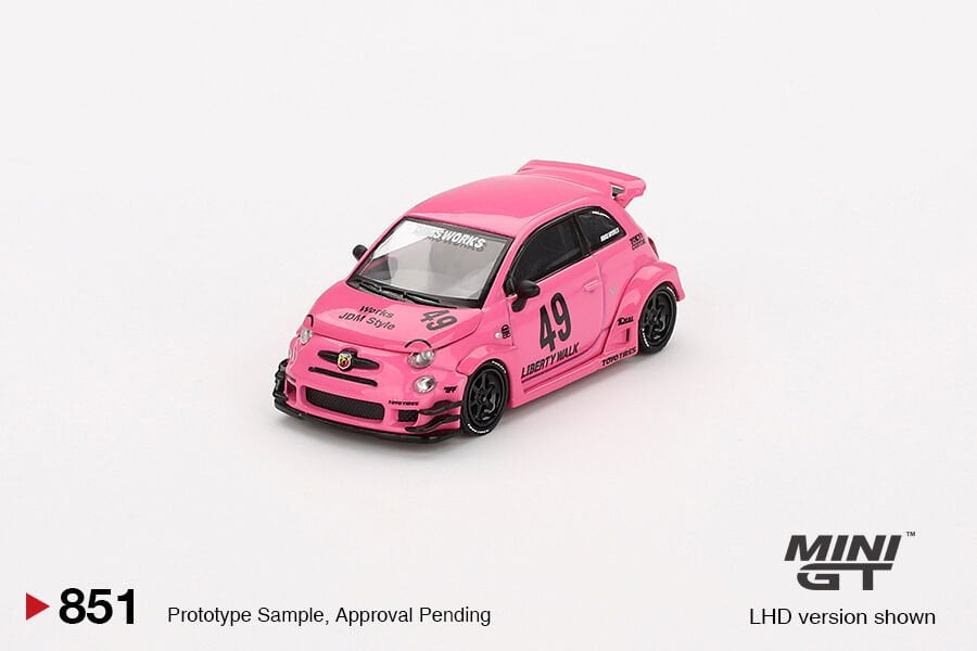 MINI GT ABARTH 595 LB-WORKS 1:64