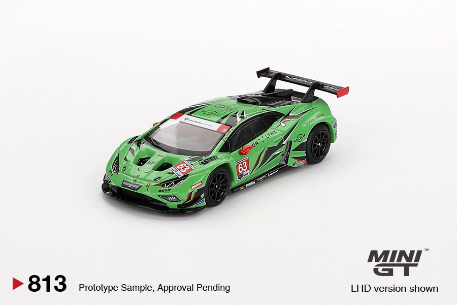 MINI GT LAMBORGHINI HURACAN GT3 EVO 2023 1:64