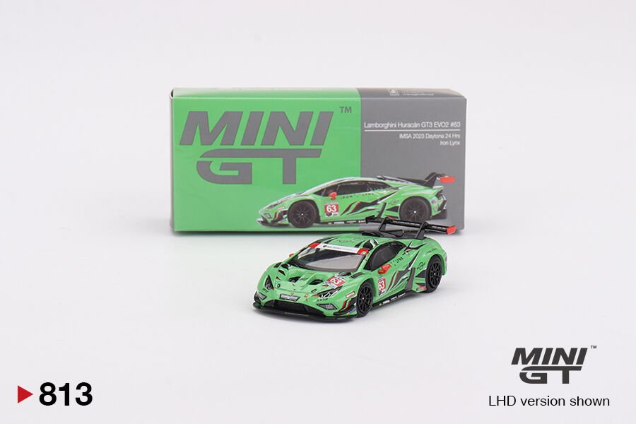 MINI GT LAMBORGHINI HURACAN GT3 EVO 2023 1:64