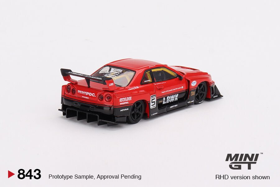 MINI GT NISSAN SKYLINE LB-ER34 1:64