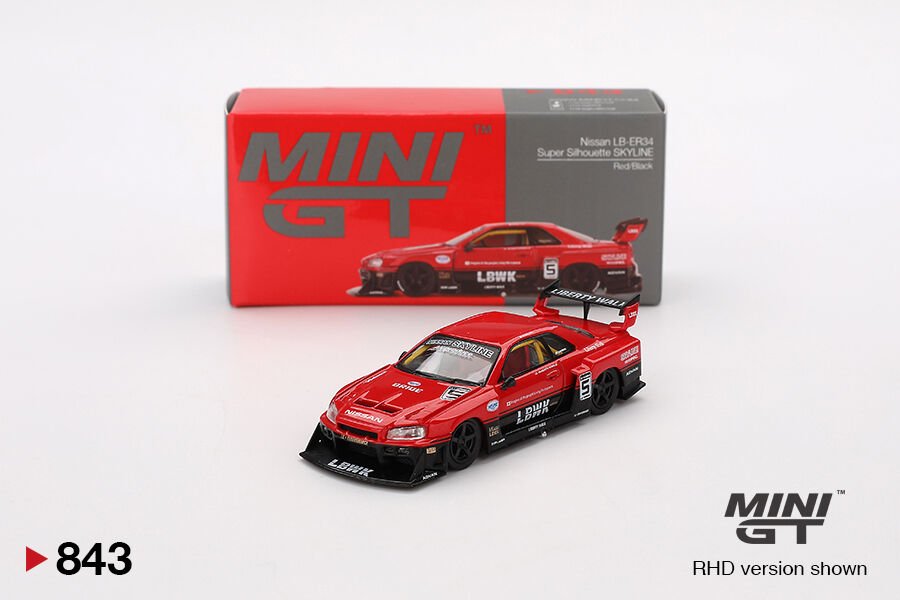 MINI GT NISSAN SKYLINE LB-ER34 1:64