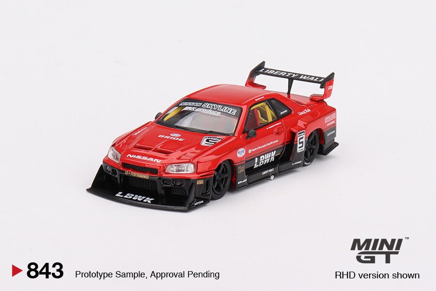 MINI GT NISSAN SKYLINE LB-ER34 1:64