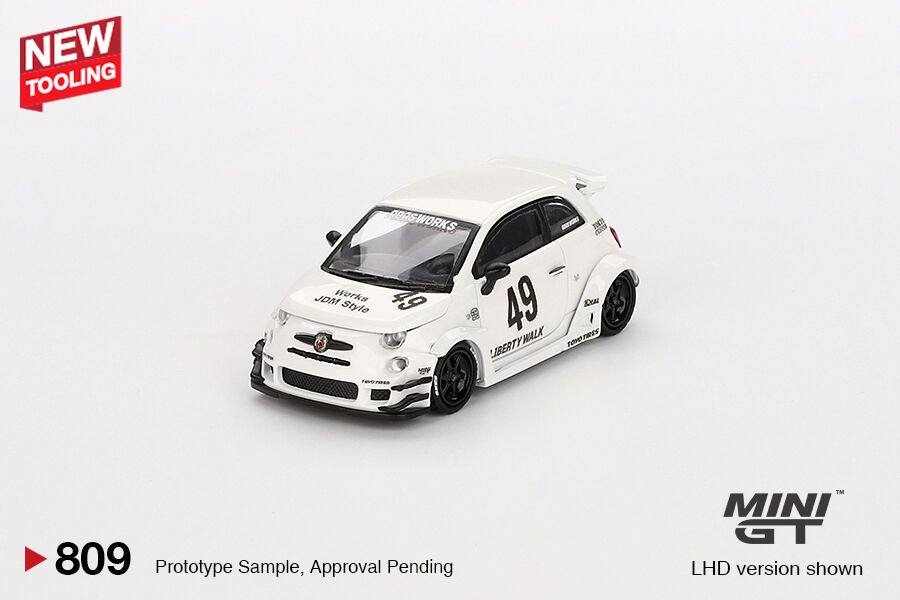 MINI GT LB-WORKS X ABARTH 595 1:64