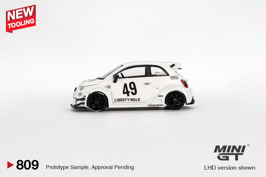 MINI GT LB-WORKS X ABARTH 595 1:64