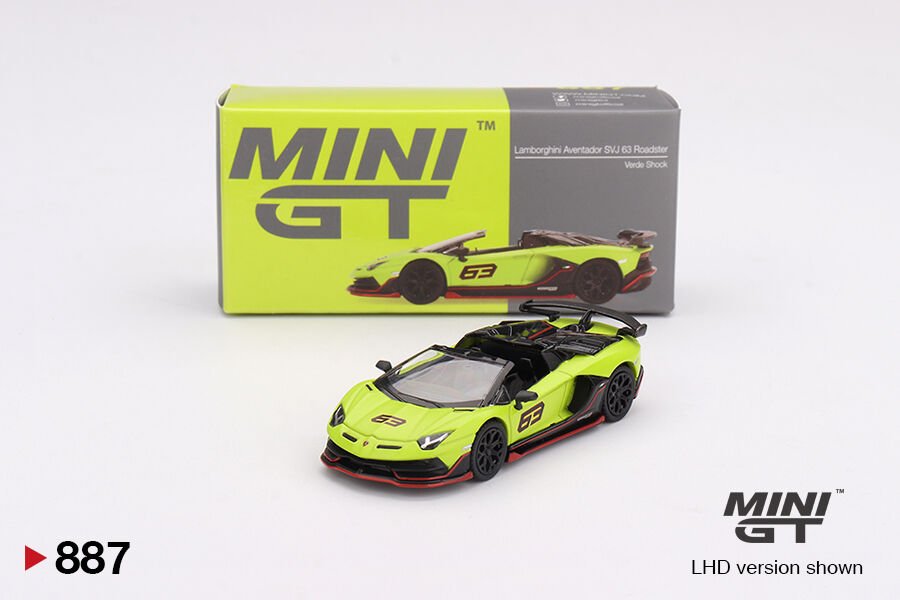 MINI GT LAMBORGHINI AVENTADOR SVJ63 1:64