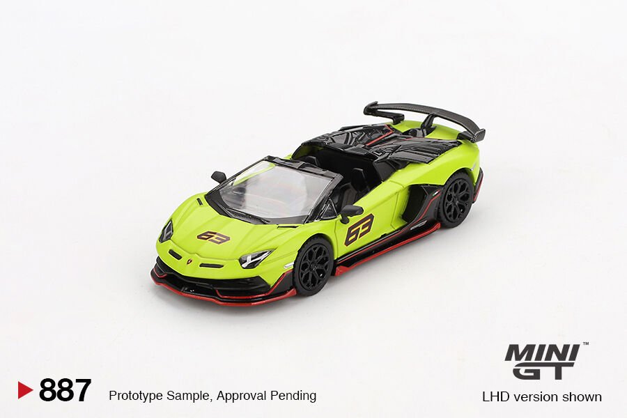 MINI GT LAMBORGHINI AVENTADOR SVJ63 1:64