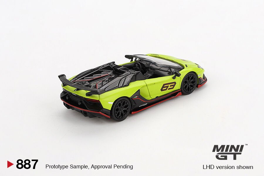 MINI GT LAMBORGHINI AVENTADOR SVJ63 1:64