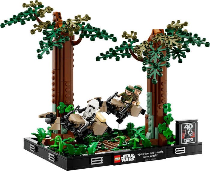 LEGO® Star Wars™ Endor™ Hız Motoru Takibi Dioraması