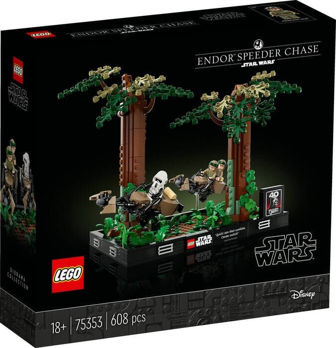 LEGO® Star Wars™ Endor™ Hız Motoru Takibi Dioraması