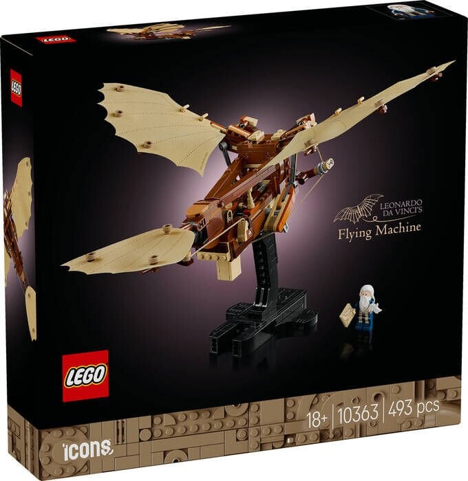 LEGO® Icons Leonardo da Vinci'nin Uçan Makinesi