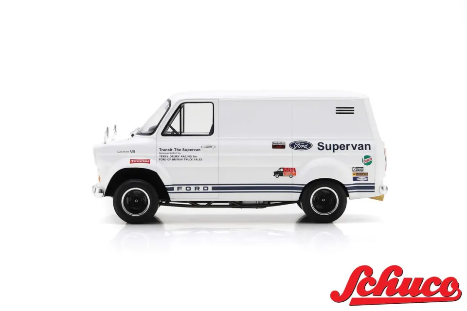 SCHUCO 1:18 FORD TRANSIT SUPERVAN 1 (1971)