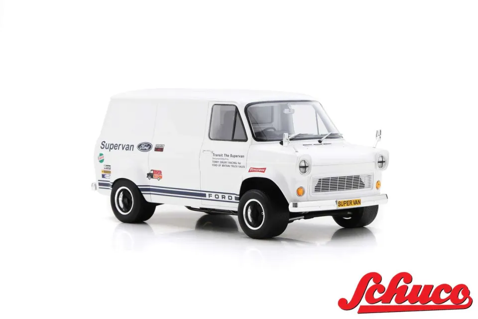 SCHUCO 1:18 FORD TRANSIT SUPERVAN 1 (1971)
