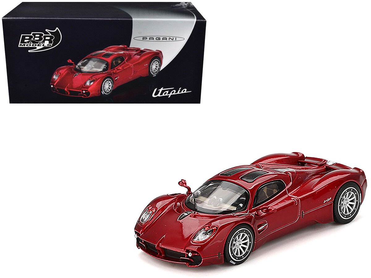 MINI GT BBR PAGANI UTOPIA DUBAI RED BBRDIE6431 1:64