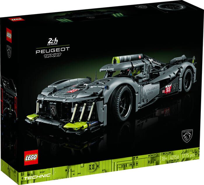 42156 LEGO® Technic PEUGEOT 9X8 24H Le Mans Hybrid Hypercar