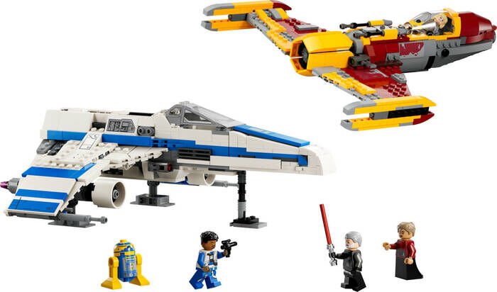 LEGO® Star Wars™ Yeni Republic E-Wing™ Shin Hati’nin Starfighter™’ına Karşı