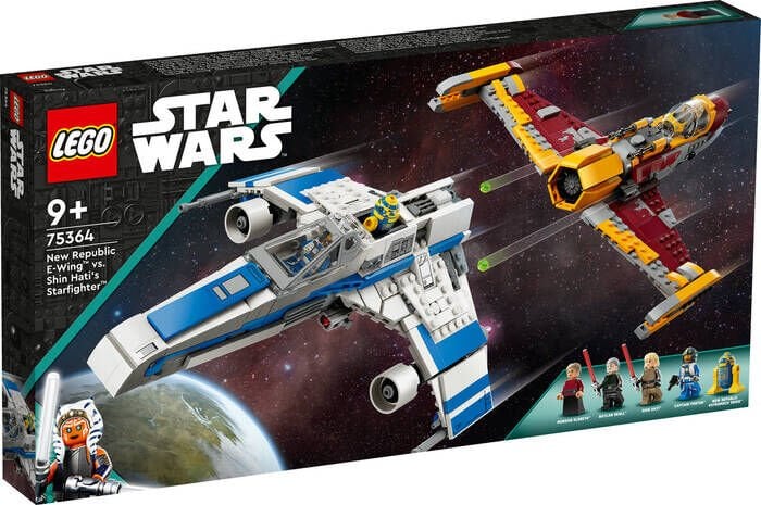 75364 LEGO® Star Wars™ Yeni Republic E-Wing™ Shin Hati’nin Starfighter™’ına Karşı