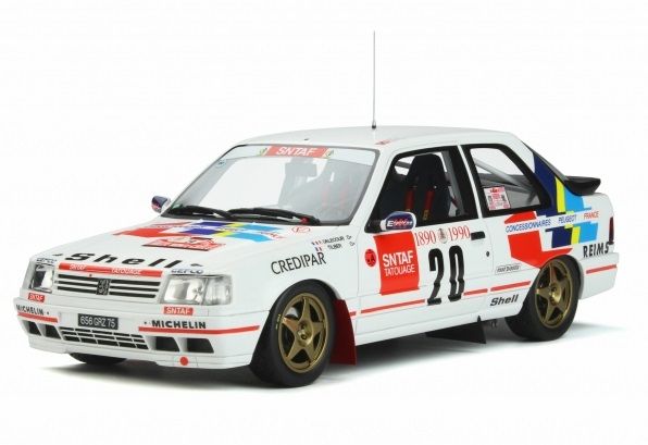 OTTO PEUGEOT 309 Gr.A MONTE CARLO RALLY 1990 (OT943) 1:18