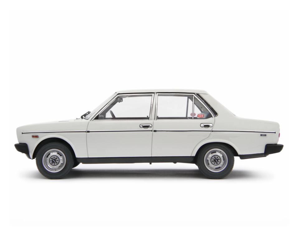 1:18 Laudo Racing 1974 Fiat 131 1600 Mirafiori Special Beyaz