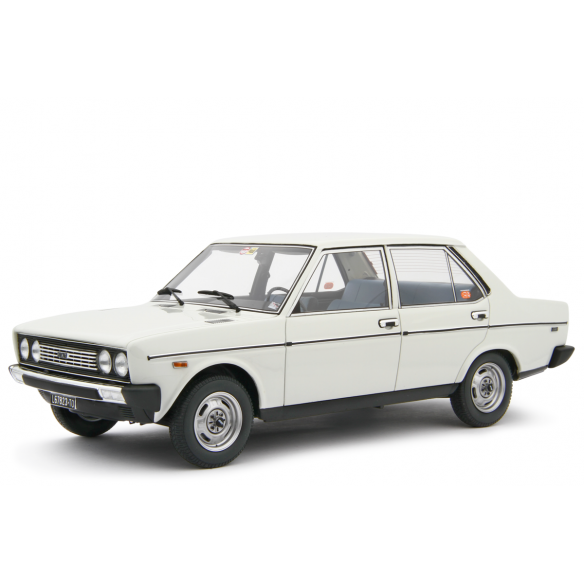 1:18 Laudo Racing 1974 Fiat 131 1600 Mirafiori Special Beyaz