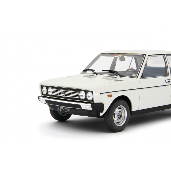 1:18 Laudo Racing 1974 Fiat 131 1600 Mirafiori Special Beyaz
