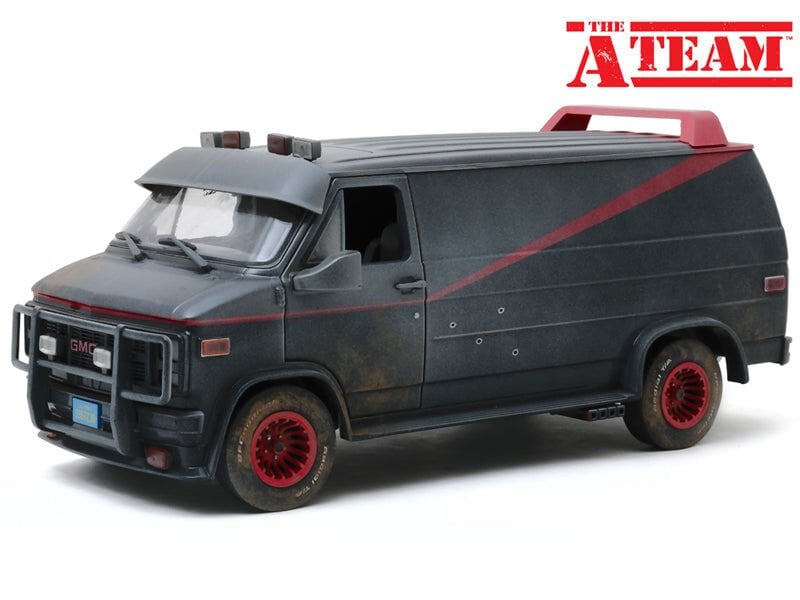 1983 GMC Vandura Van Kurşun Delikli Eskitilmiş.1:18