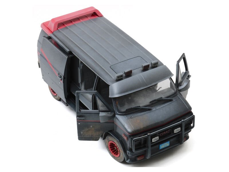1983 GMC Vandura Van Kurşun Delikli Eskitilmiş.1:18