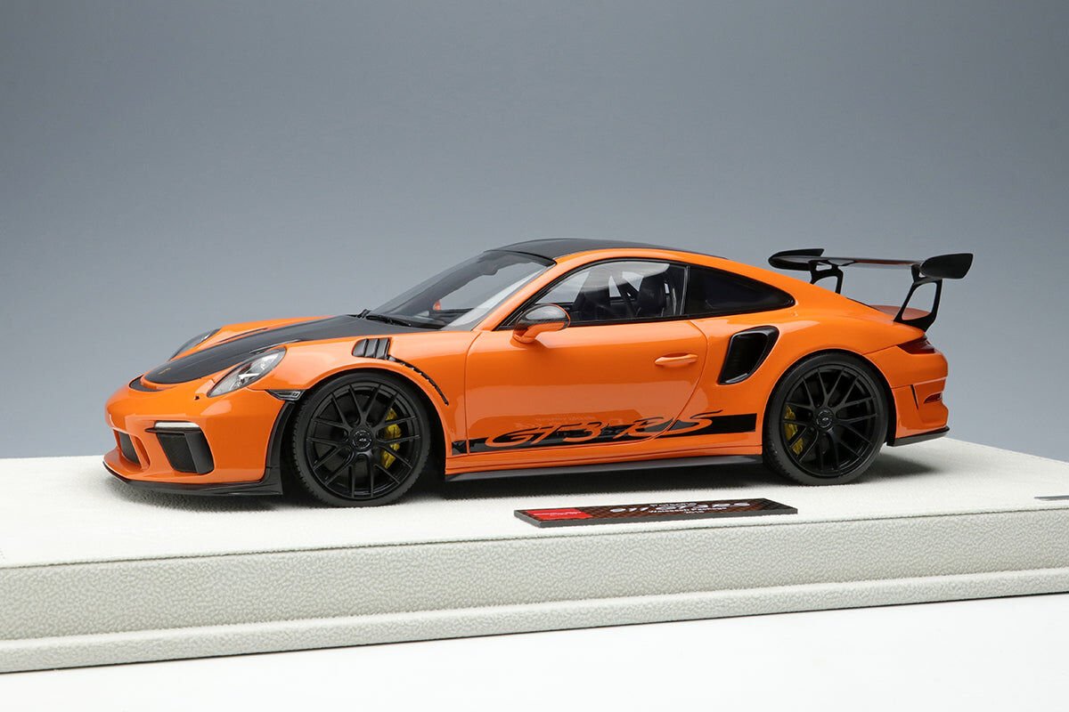 MAKE UP Porsche 911 (991.2) GT3 RS Weissach Paketi (Turuncu) 1/18